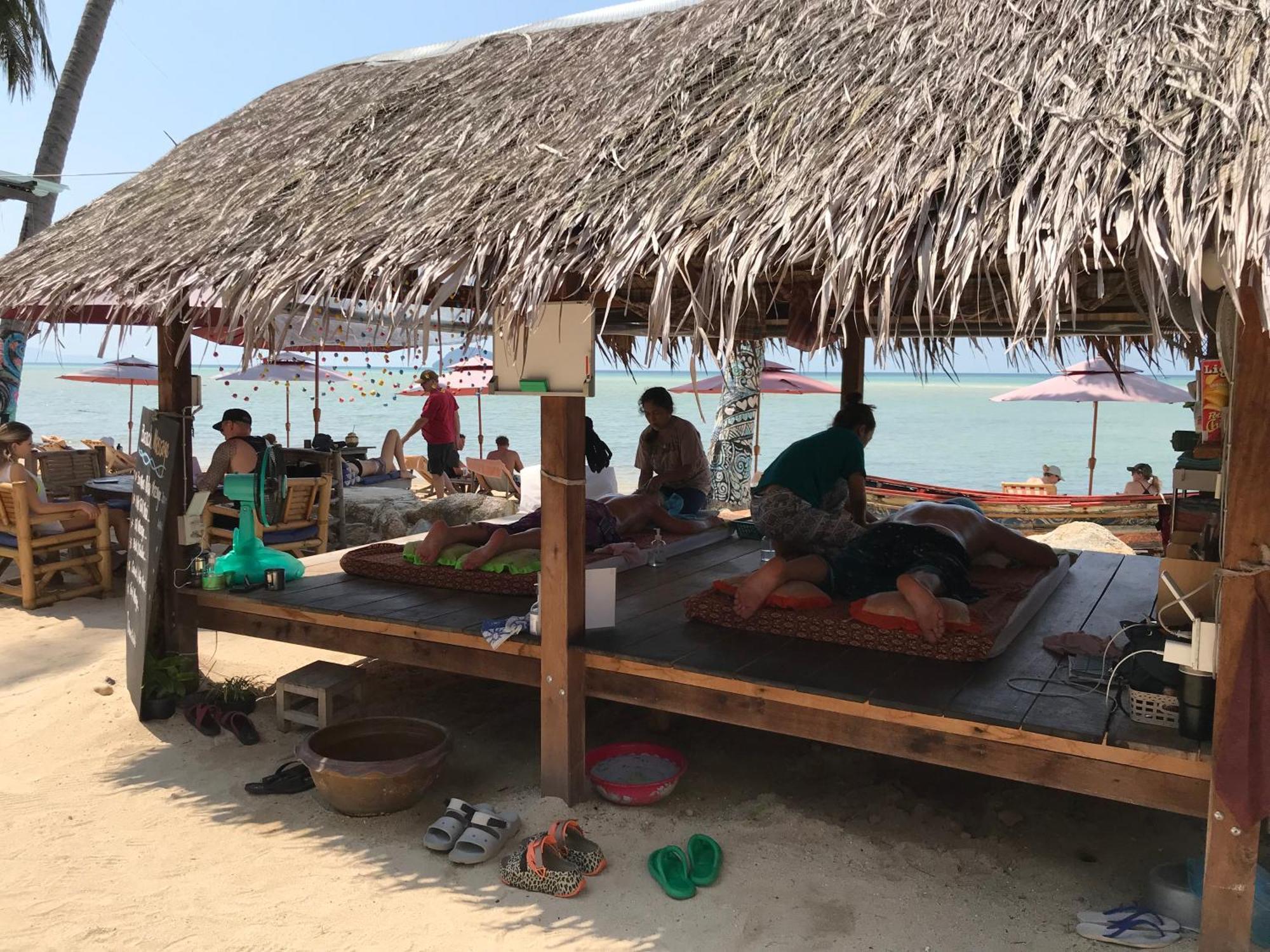 Castaway Beach Bungalows Srithanu Exterior foto