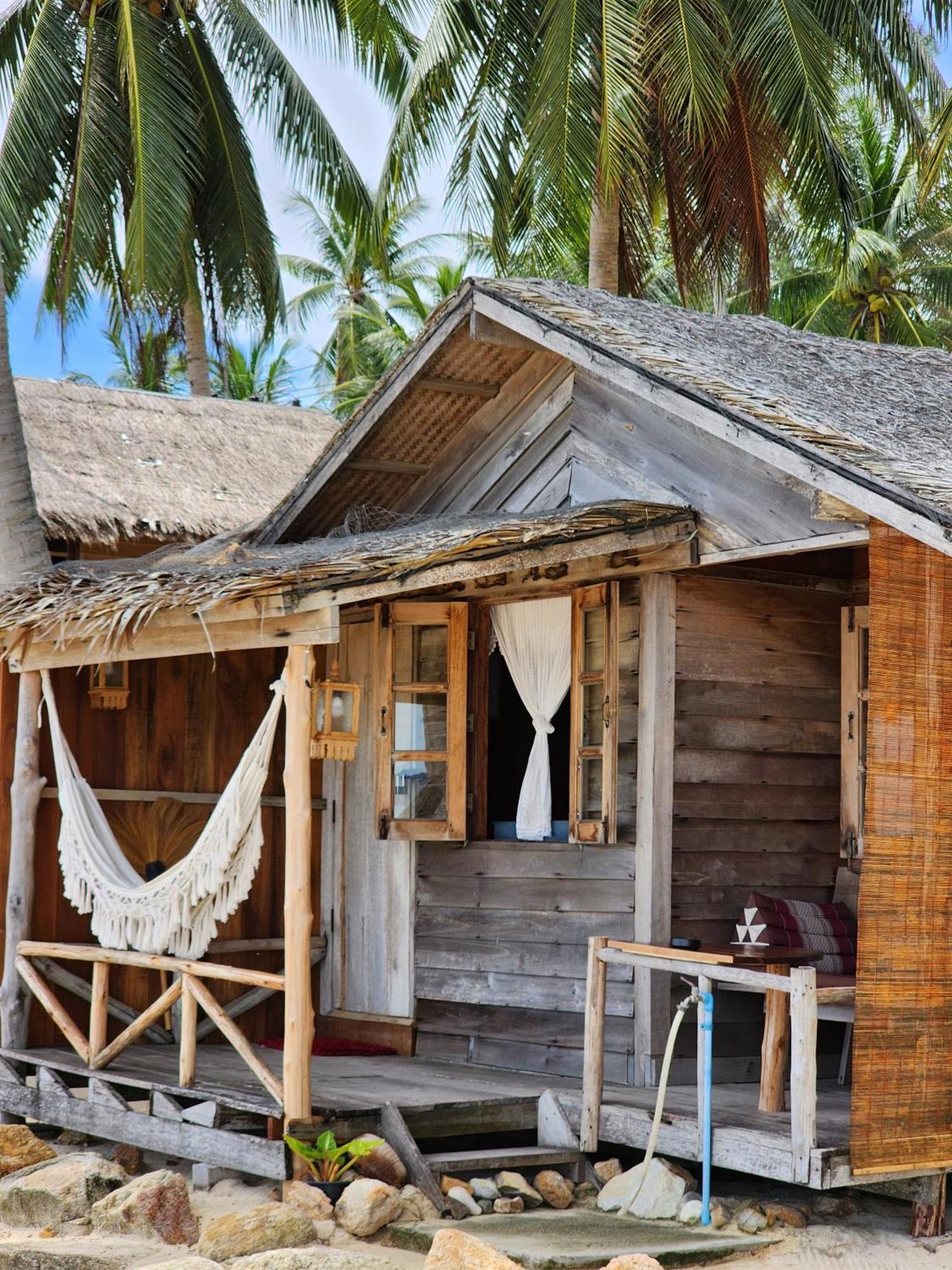 Castaway Beach Bungalows Srithanu Exterior foto